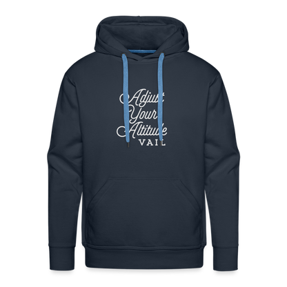 Adjust Your Altitude Men’s Premium Hoodie - navy