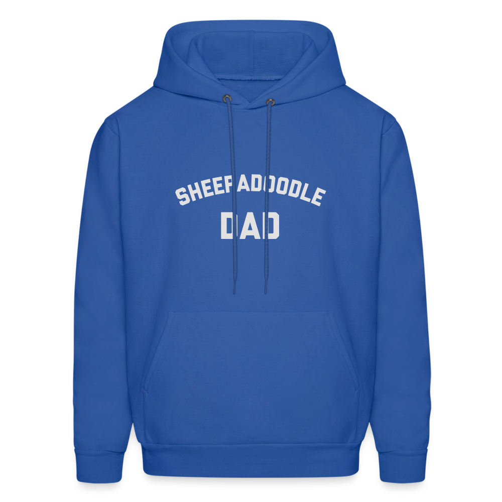 Sheepadoodle Dad Men's Hoodie - royal blue