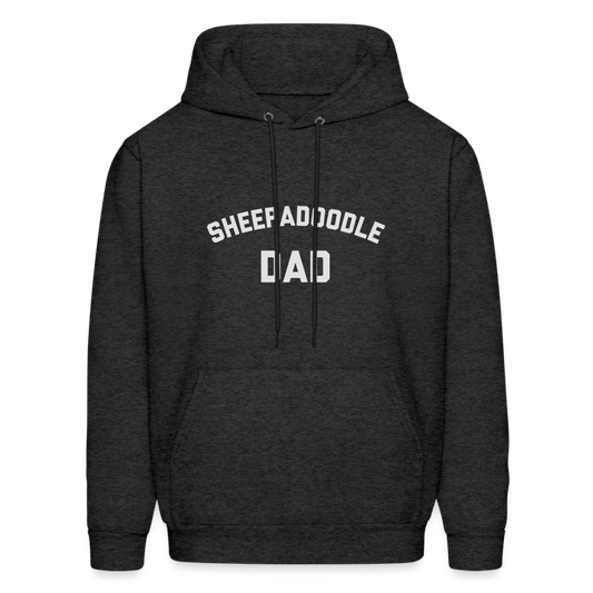 Sheepadoodle Dad Men's Hoodie - charcoal grey