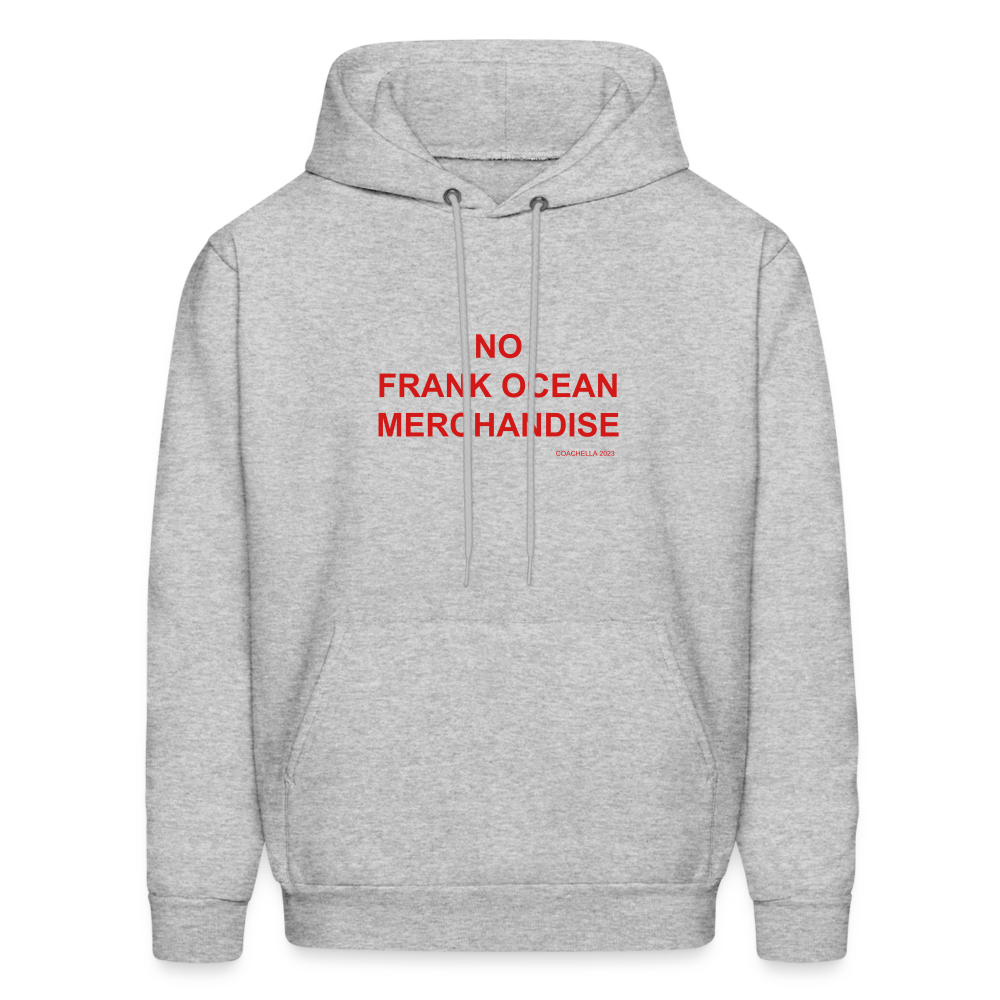 No Frank Ocean Merchandise Men's Hoodie - heather gray