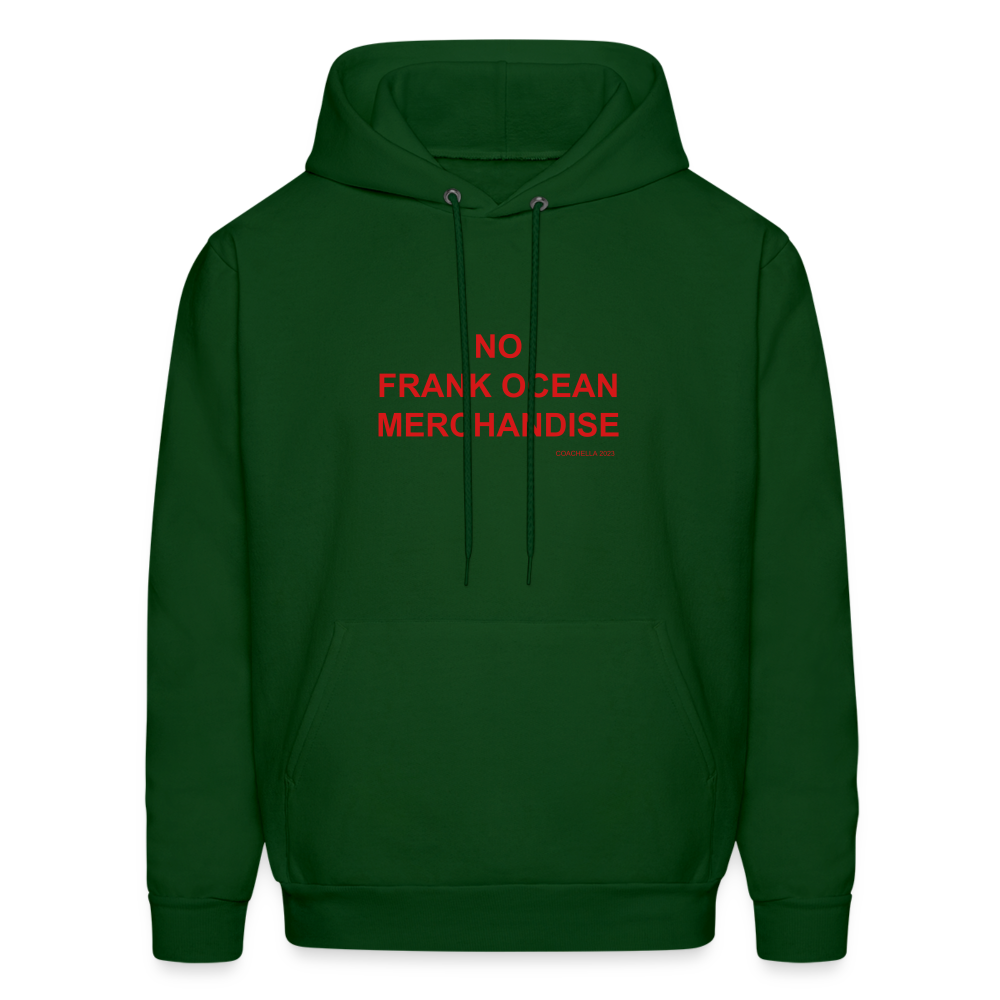 No Frank Ocean Merchandise Men's Hoodie - forest green