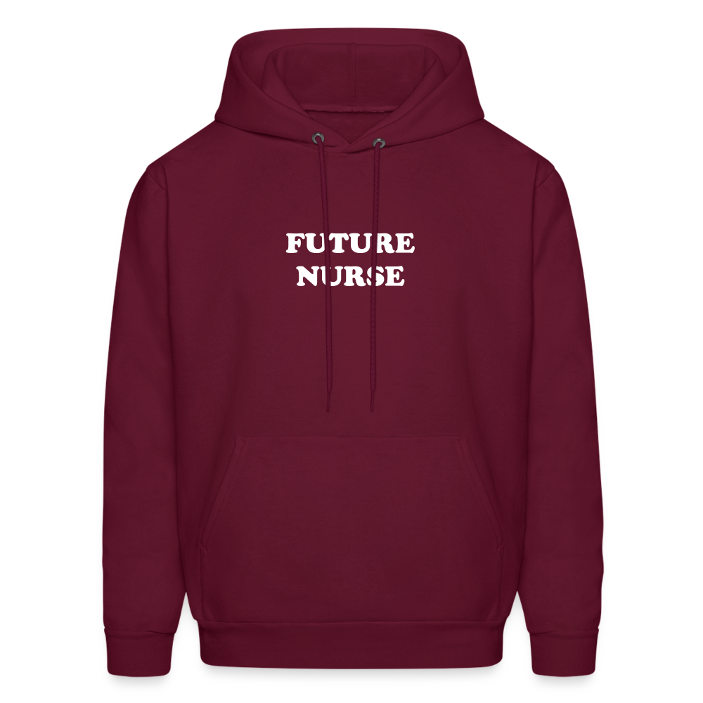 Future Nurse Men's Hoodie - burgundy