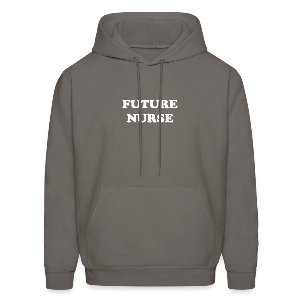 Future Nurse Men's Hoodie - asphalt gray