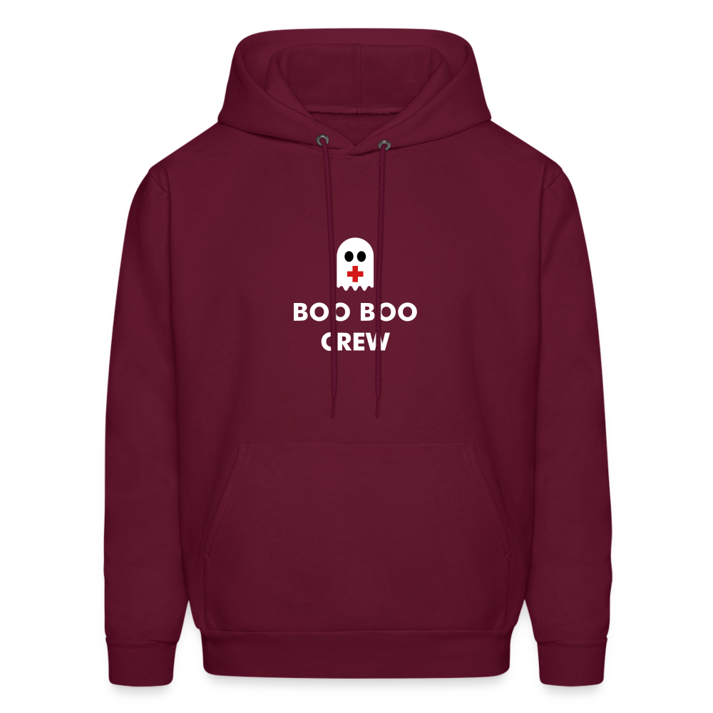 Boo Boo Crew Men's Hoodie - burgundy