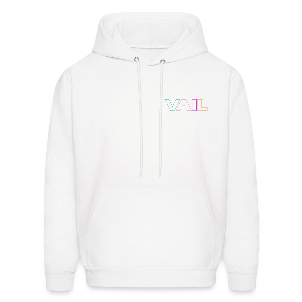 VAIL Men's Hoodie - white