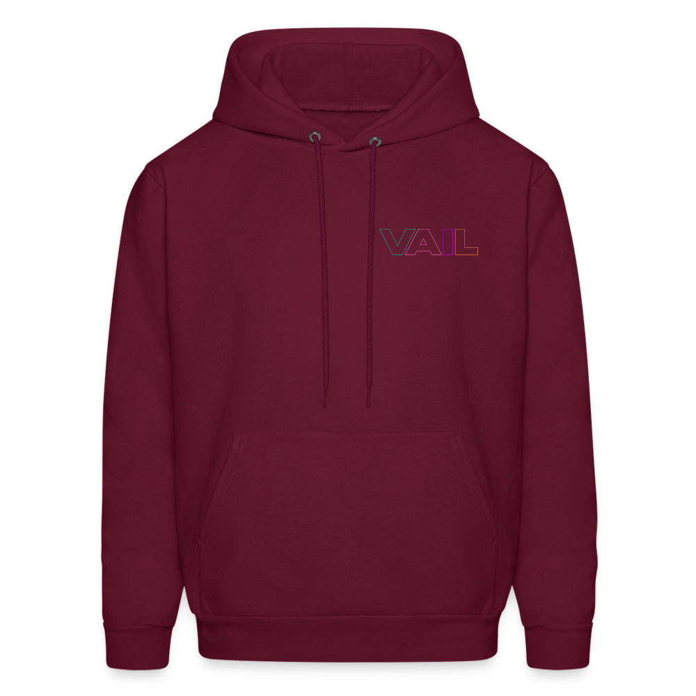 VAIL Men's Hoodie - burgundy