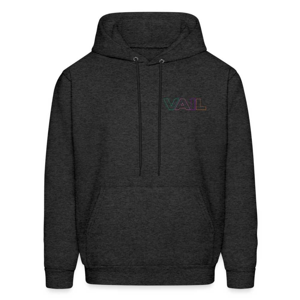 VAIL Men's Hoodie - charcoal grey