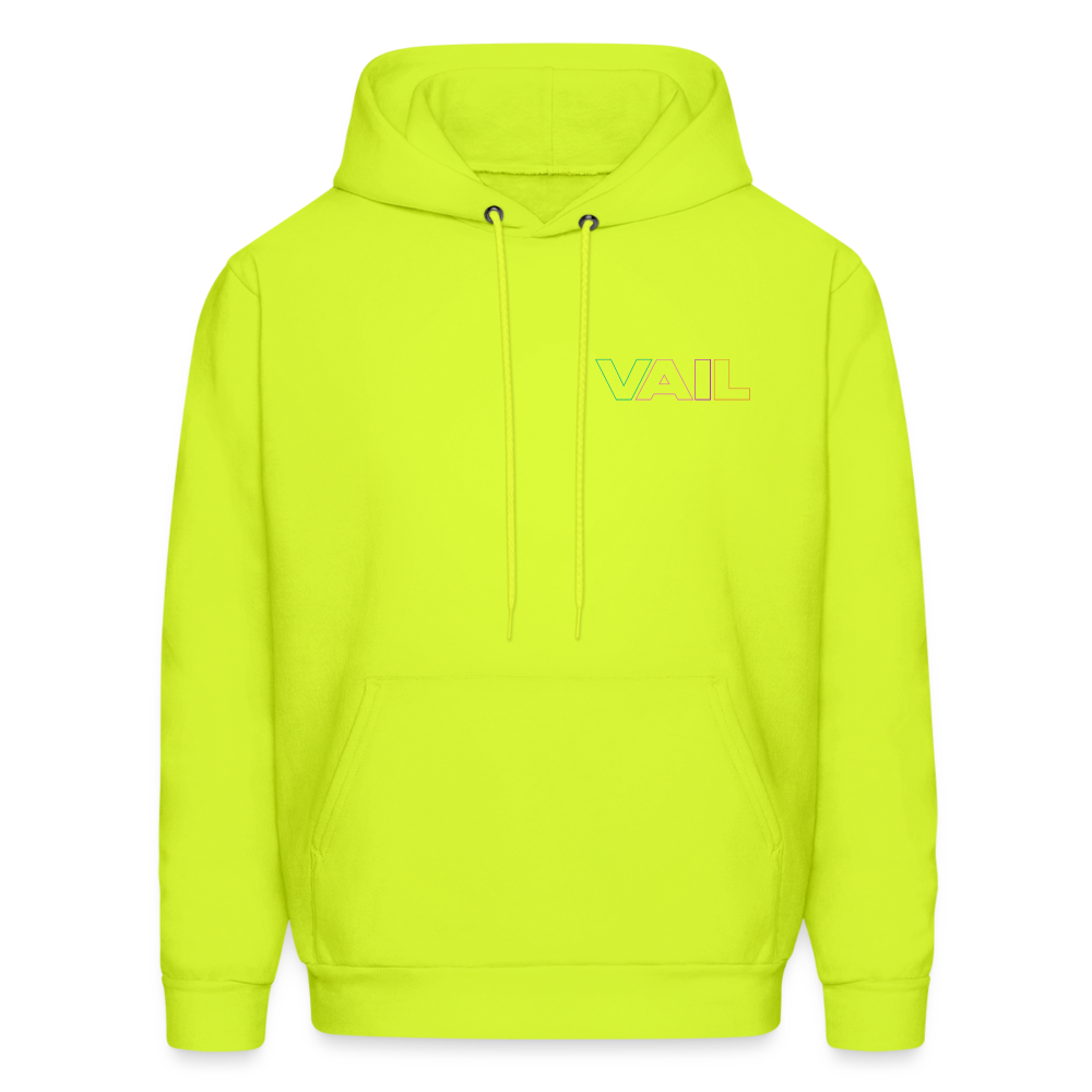 VAIL Men's Hoodie - safety green