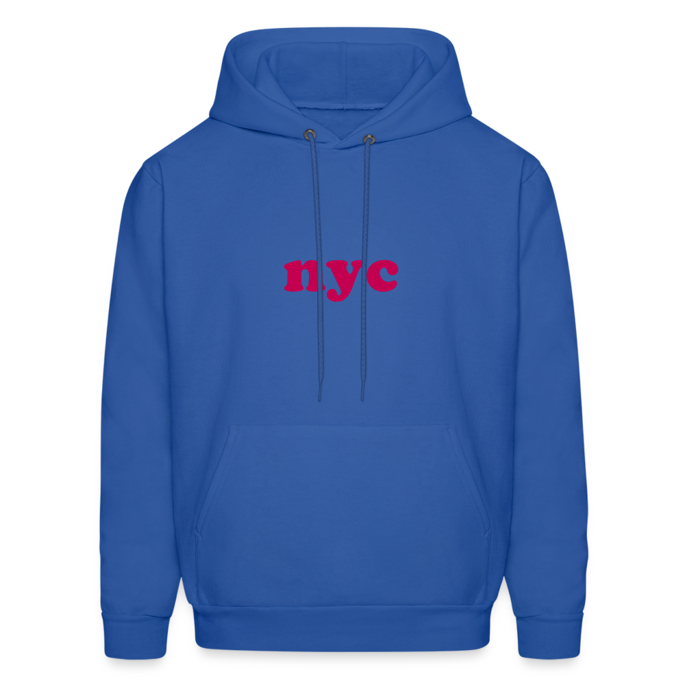 NYC Men's Hoodie - royal blue