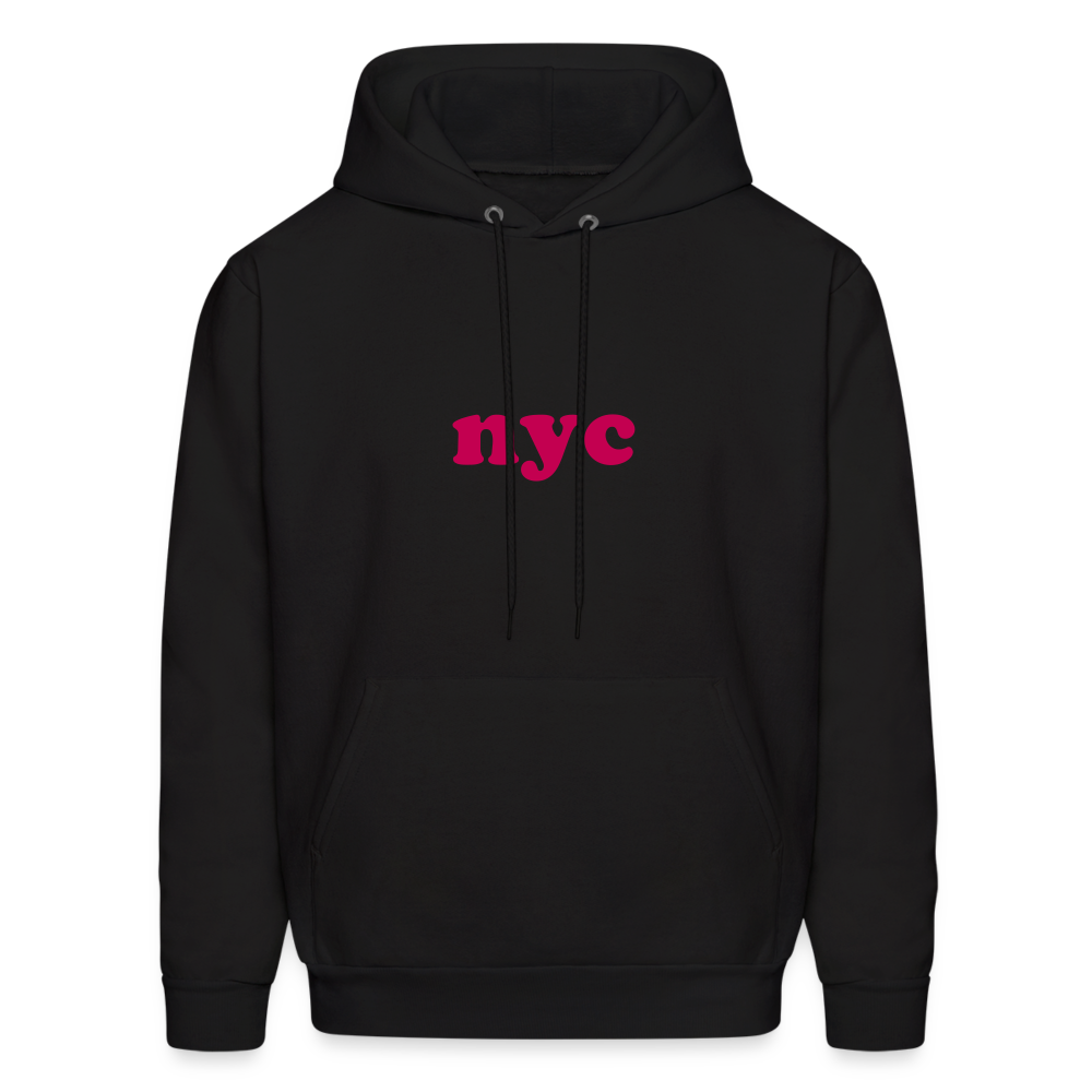 NYC Men's Hoodie - black