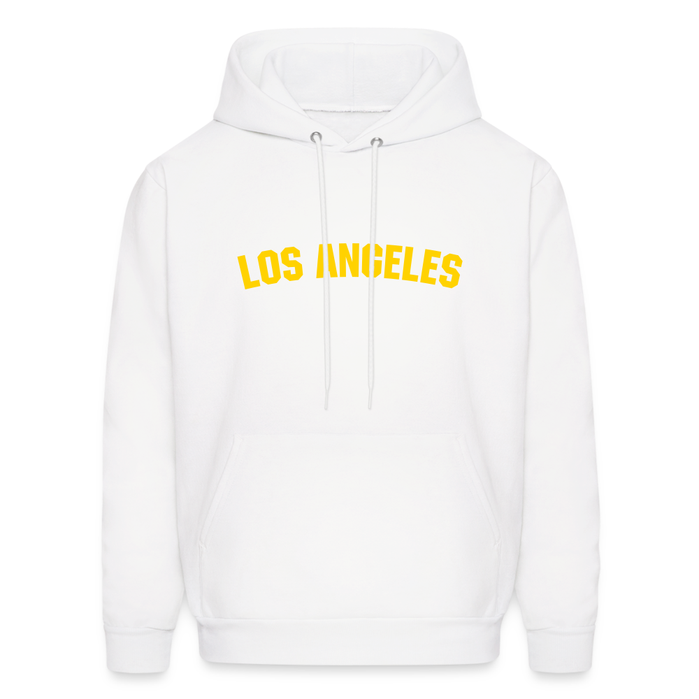 Los Angeles Men's Hoodie - white