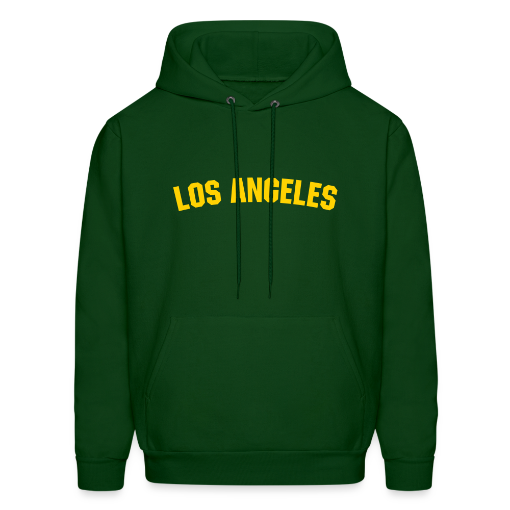 Los Angeles Men's Hoodie - forest green