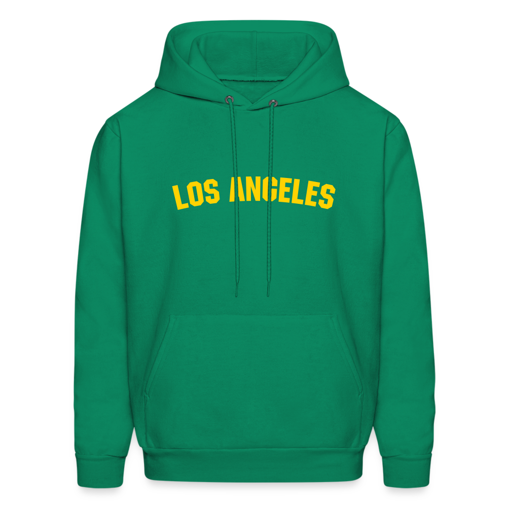 Los Angeles Men's Hoodie - kelly green