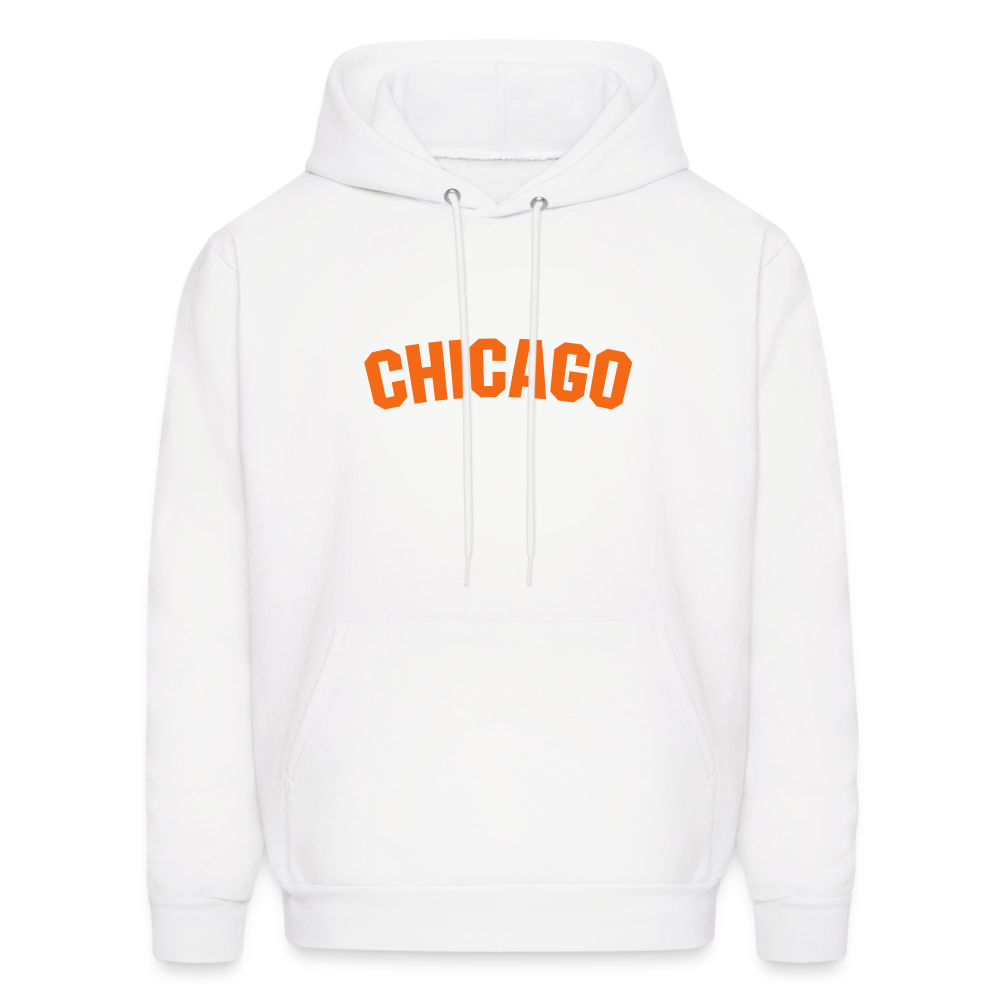 Chicago Men's Hoodie - white