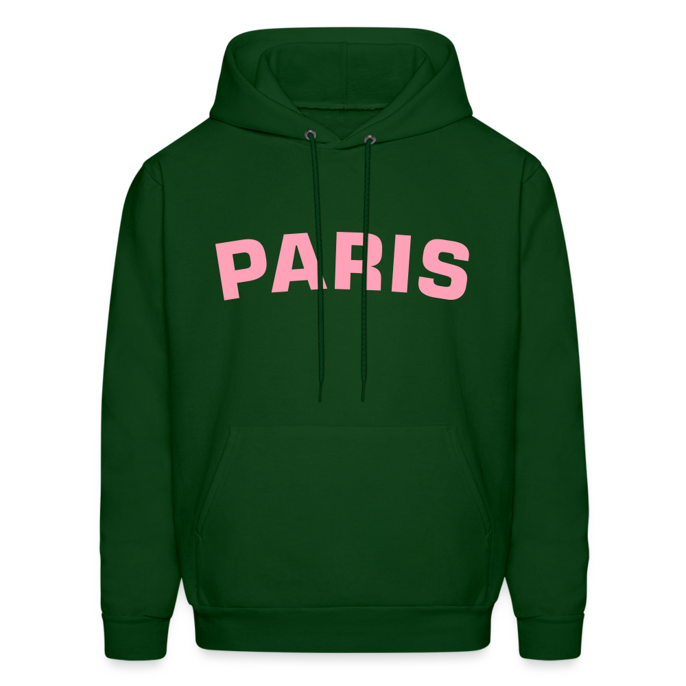 Paris Men's Hoodie - forest green