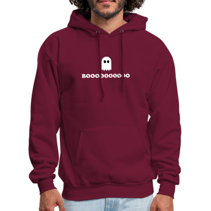 BOOOOOOOO Men's Hoodie - burgundy