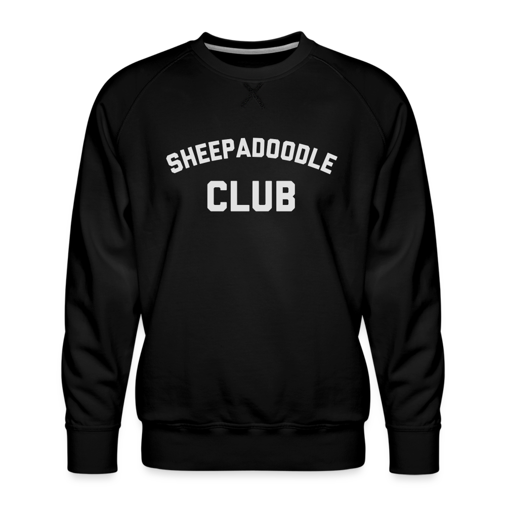 Sheepadoodle Club Men’s Premium Sweatshirt - black