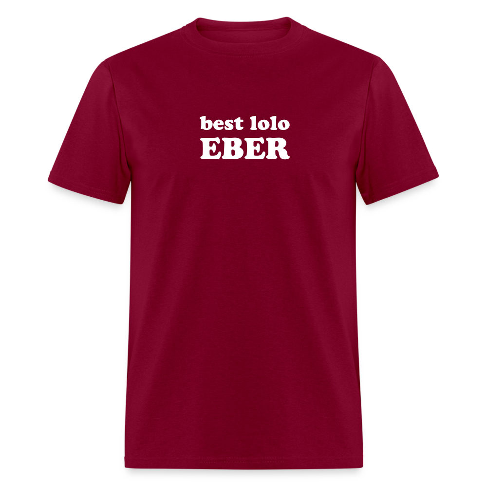 Best Lolo Eber Unisex Classic T-Shirt - burgundy