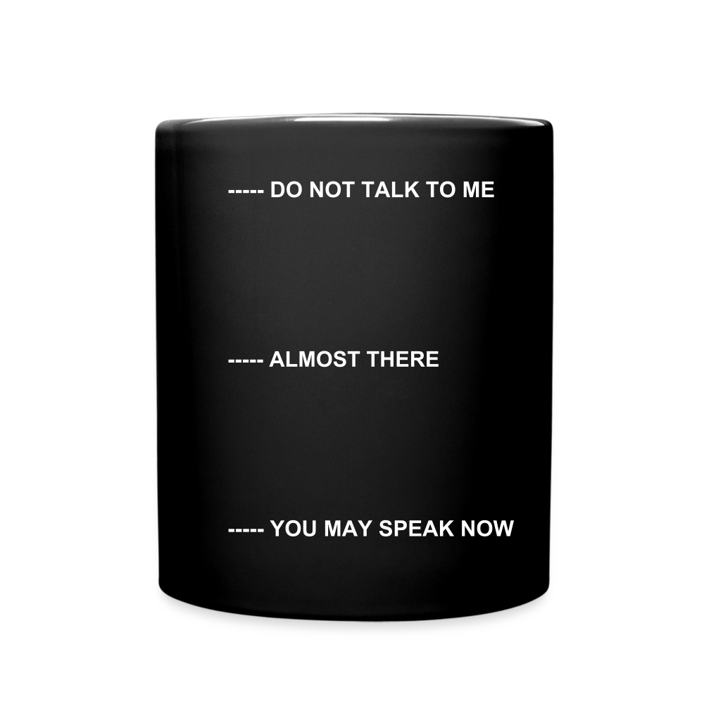 Dead Without Coffee Full Color Mug - black