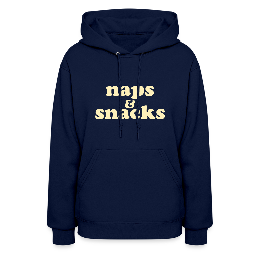 Naps & Snacks Women's Hoodie - navy