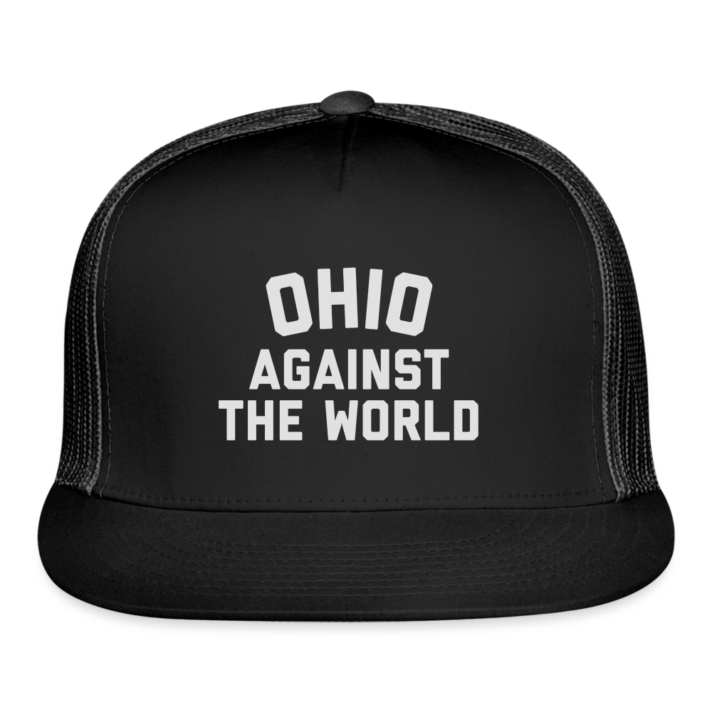 Ohio Against the World Trucker Cap - black/black