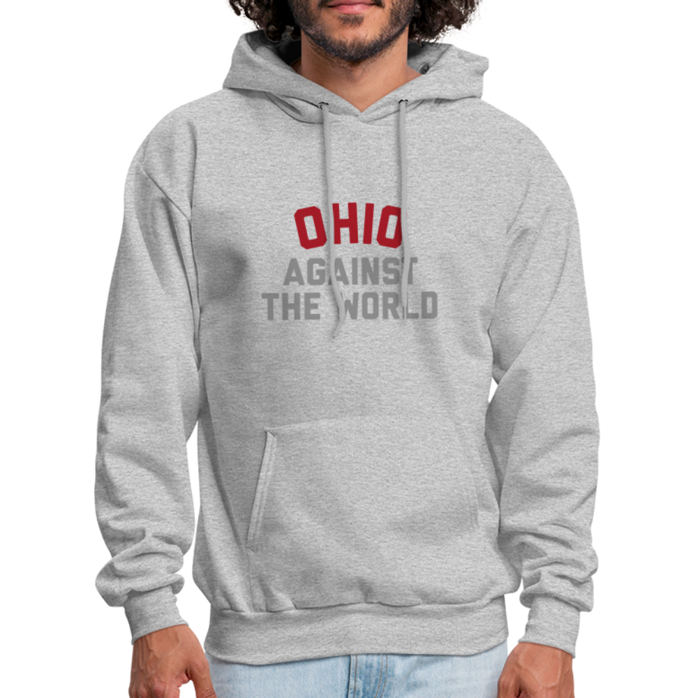 Ohio Against the World Men's Hoodie - heather gray
