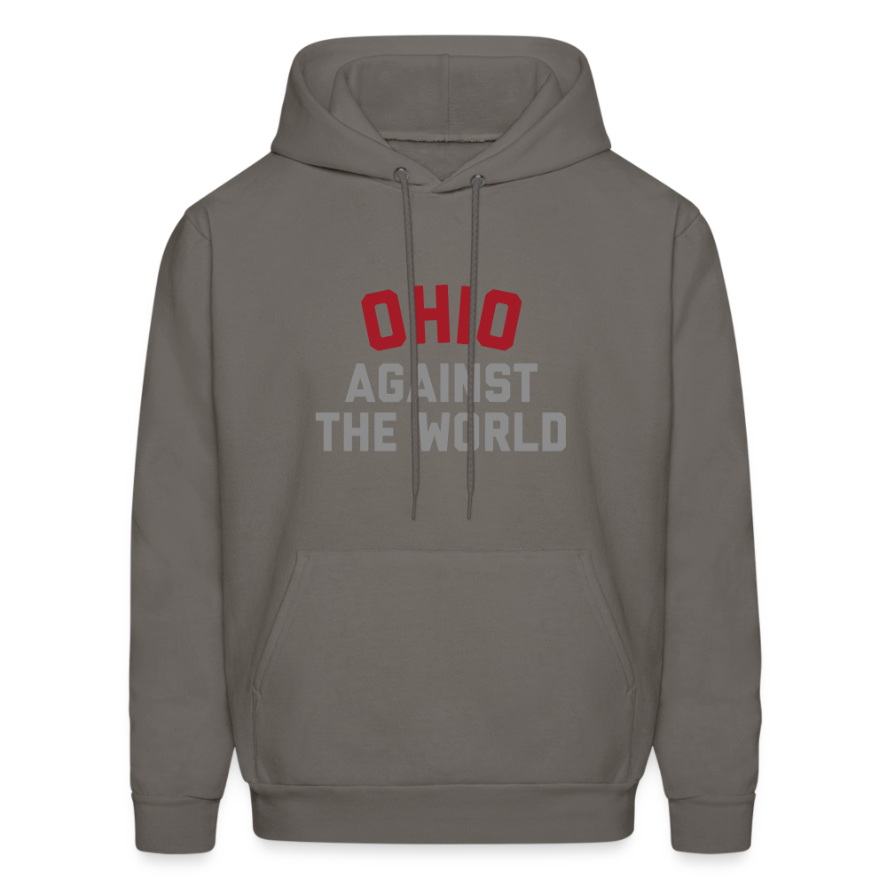 Ohio Against the World Men's Hoodie - asphalt gray