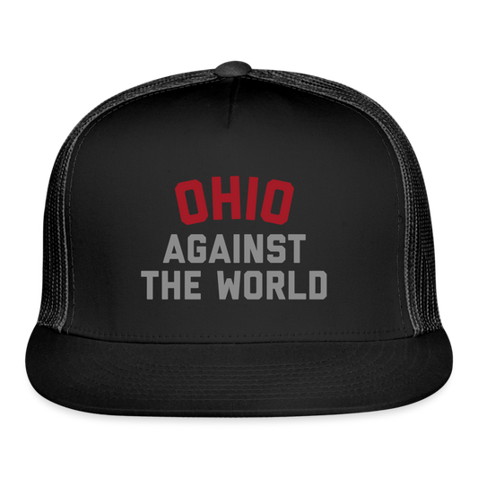 Ohio Against the World Trucker Cap - black/black