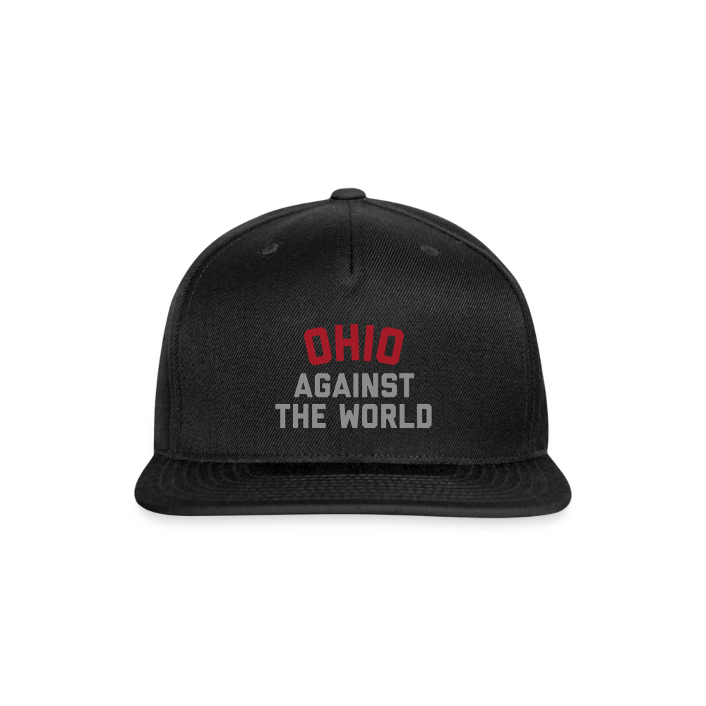 Ohio Against the World Snapback Baseball Cap - black