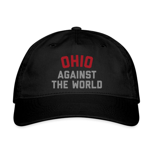 Ohio Against the World Organic Baseball Cap - black