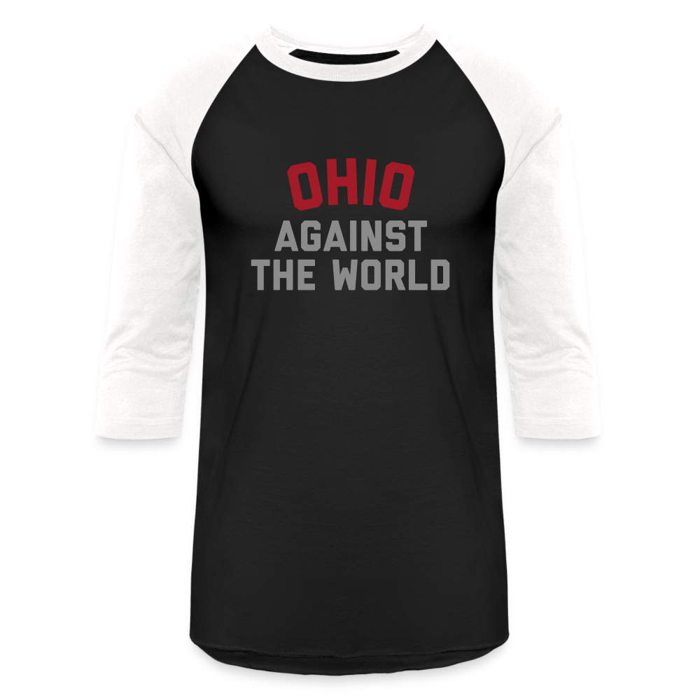 Ohio Against the World Baseball T-Shirt - black/white