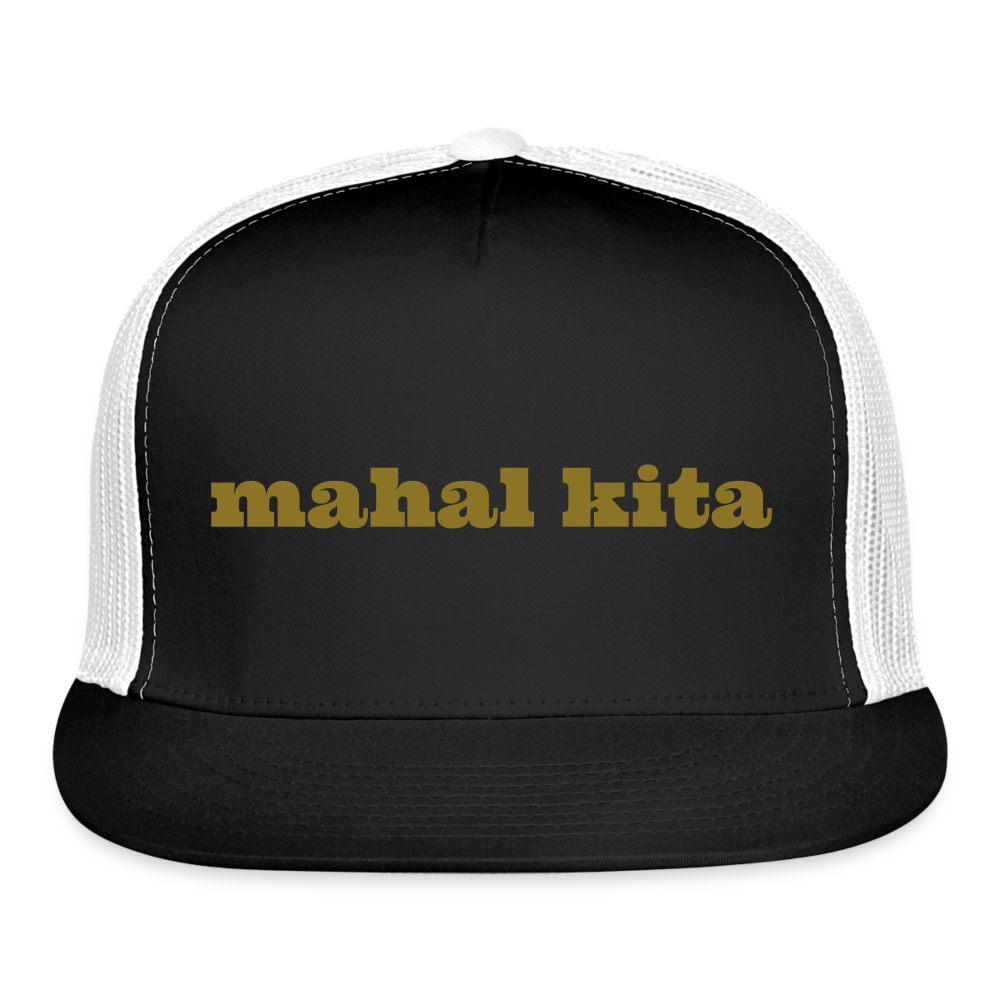Mahal Kita Trucker Cap - black/white