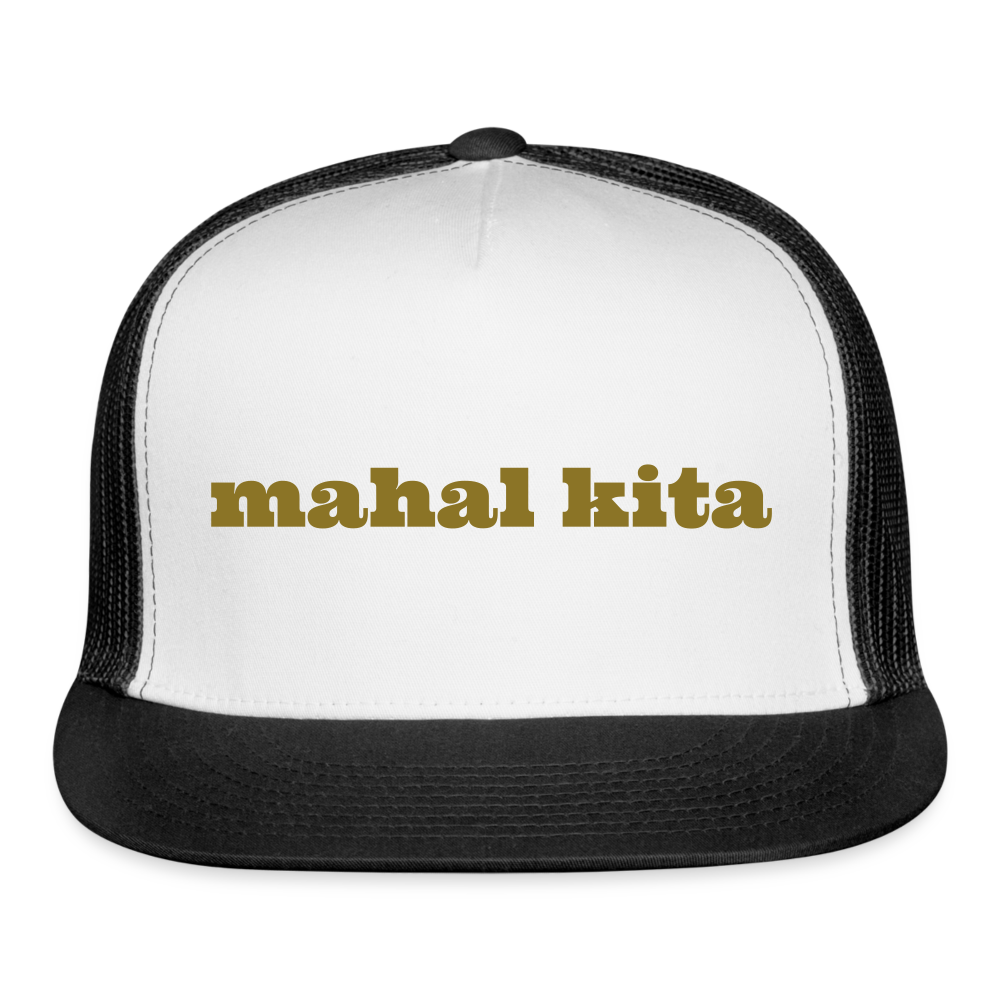 Mahal Kita Trucker Cap - white/black