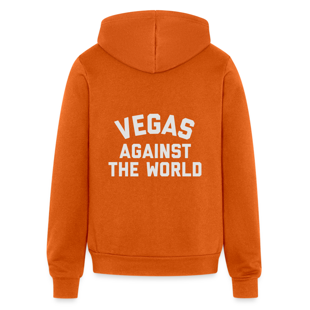 Vegas Against the World Bella + Canvas Unisex Full Zip Hoodie - autumn