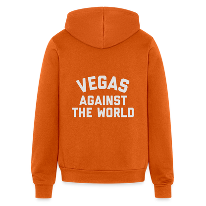 Vegas Against the World Bella + Canvas Unisex Full Zip Hoodie - autumn