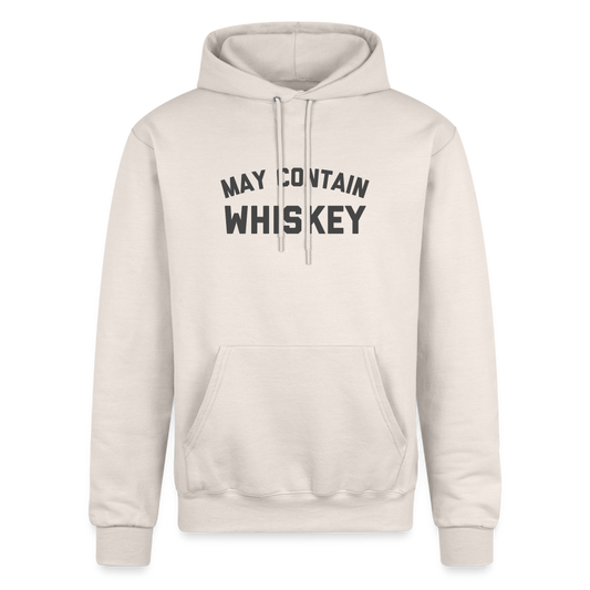 May Contain Whiskey Champion Unisex Powerblend Hoodie - Sand