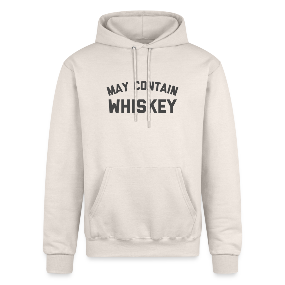 May Contain Whiskey Champion Unisex Powerblend Hoodie - Sand