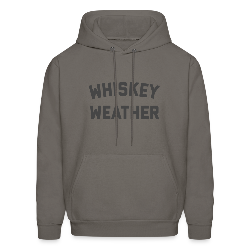 Whiskey Weather Men's Hoodie - asphalt gray