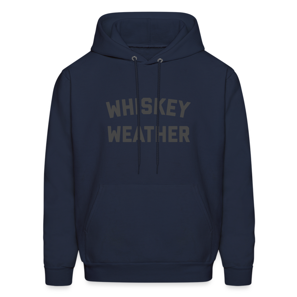 Whiskey Weather Men's Hoodie - navy