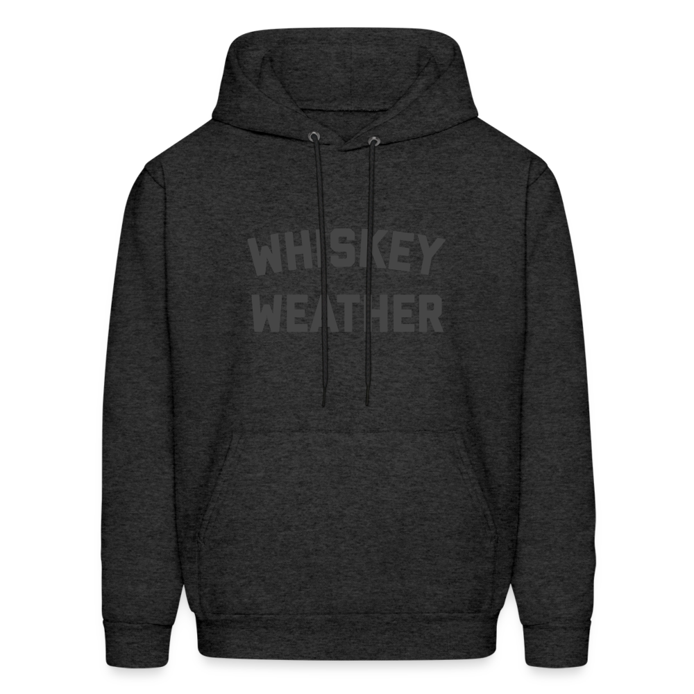 Whiskey Weather Men's Hoodie - charcoal grey
