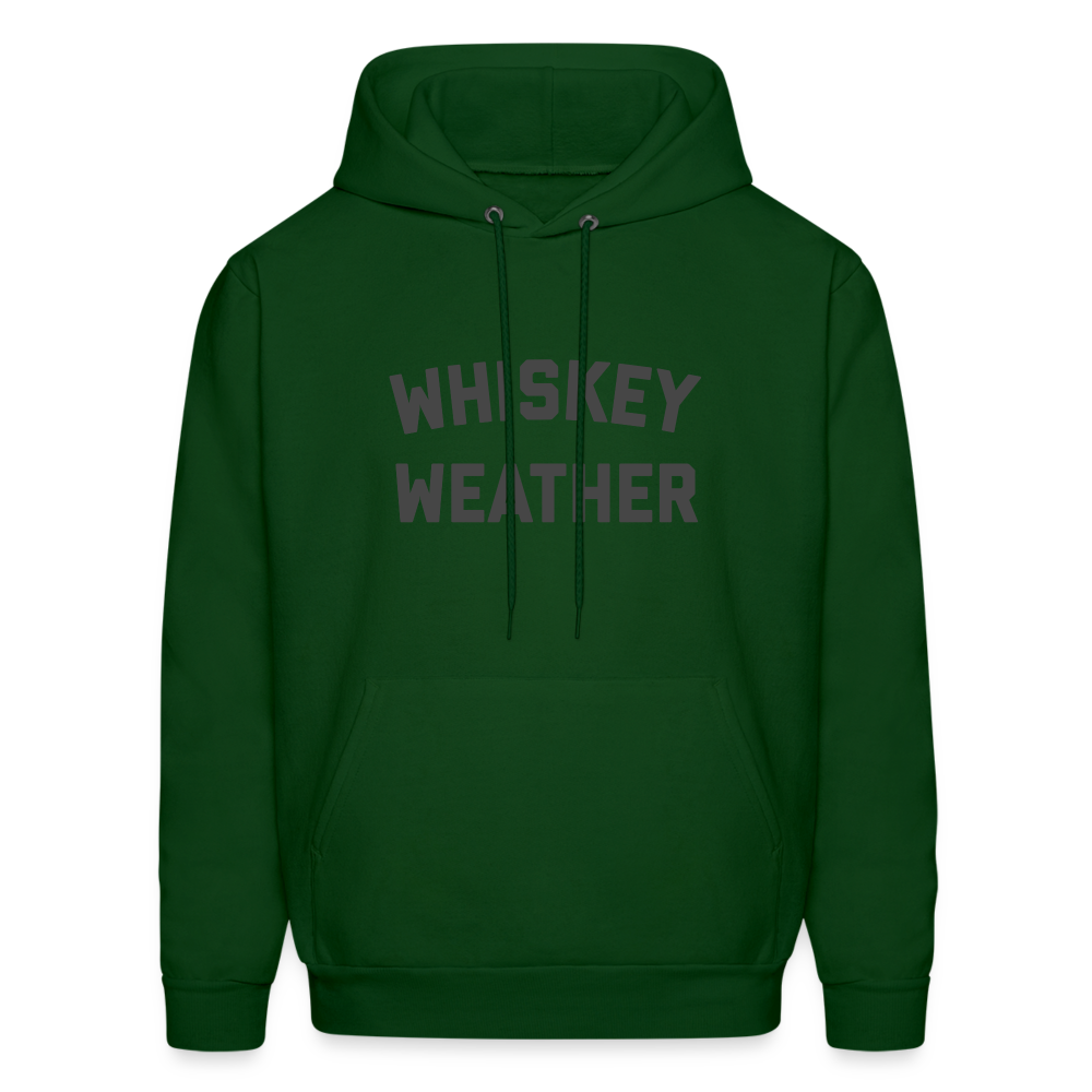 Whiskey Weather Men's Hoodie - forest green
