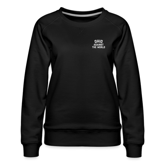 Ohio Against the World Women’s Premium Sweatshirt - black