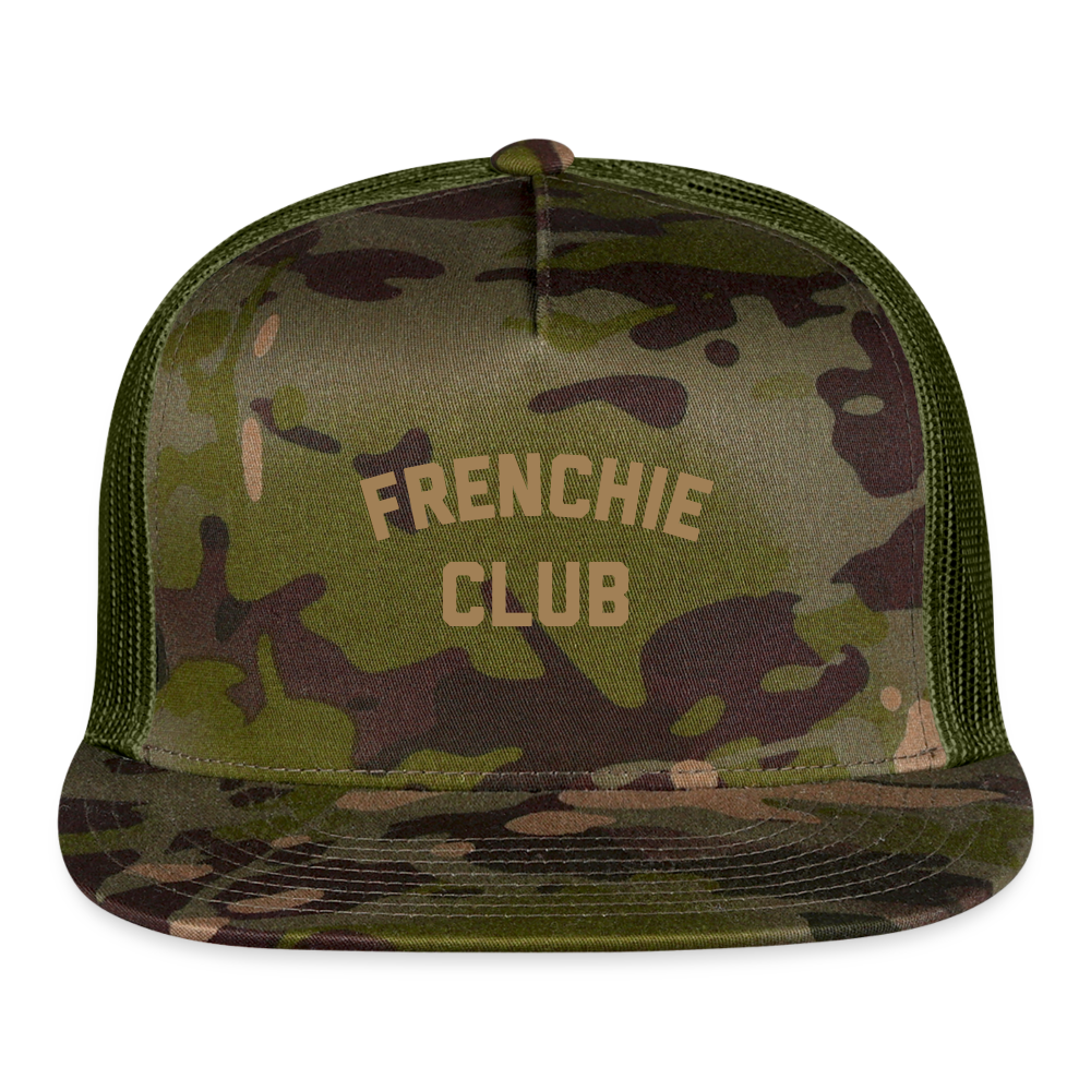 Frenchie Club Trucker Cap - MultiCam\green