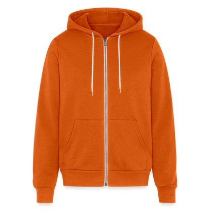 Frenchie Club Bella + Canvas Unisex Full Zip Hoodie - autumn