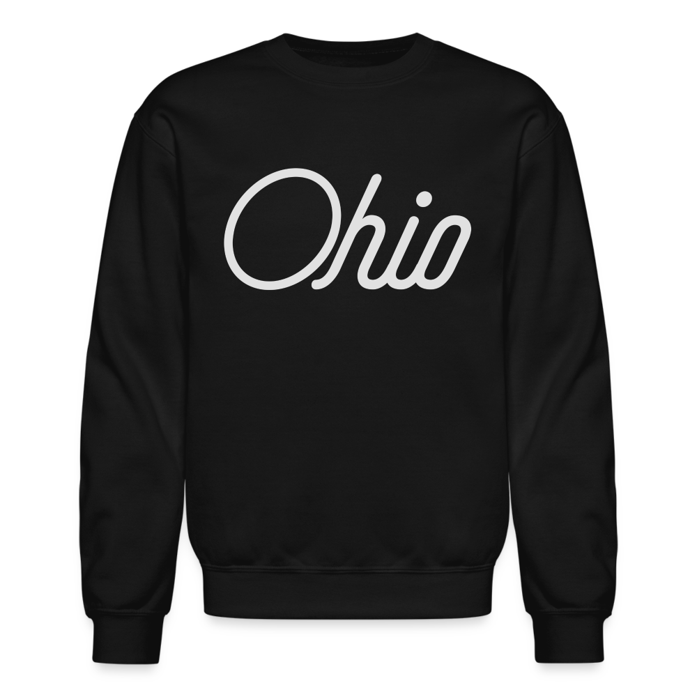 Ohio Script Crewneck Sweatshirt - black