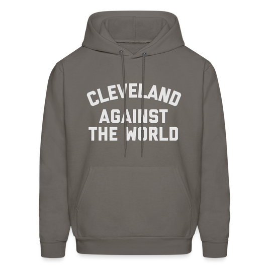 Cleveland Against the World Men's Hoodie - asphalt gray