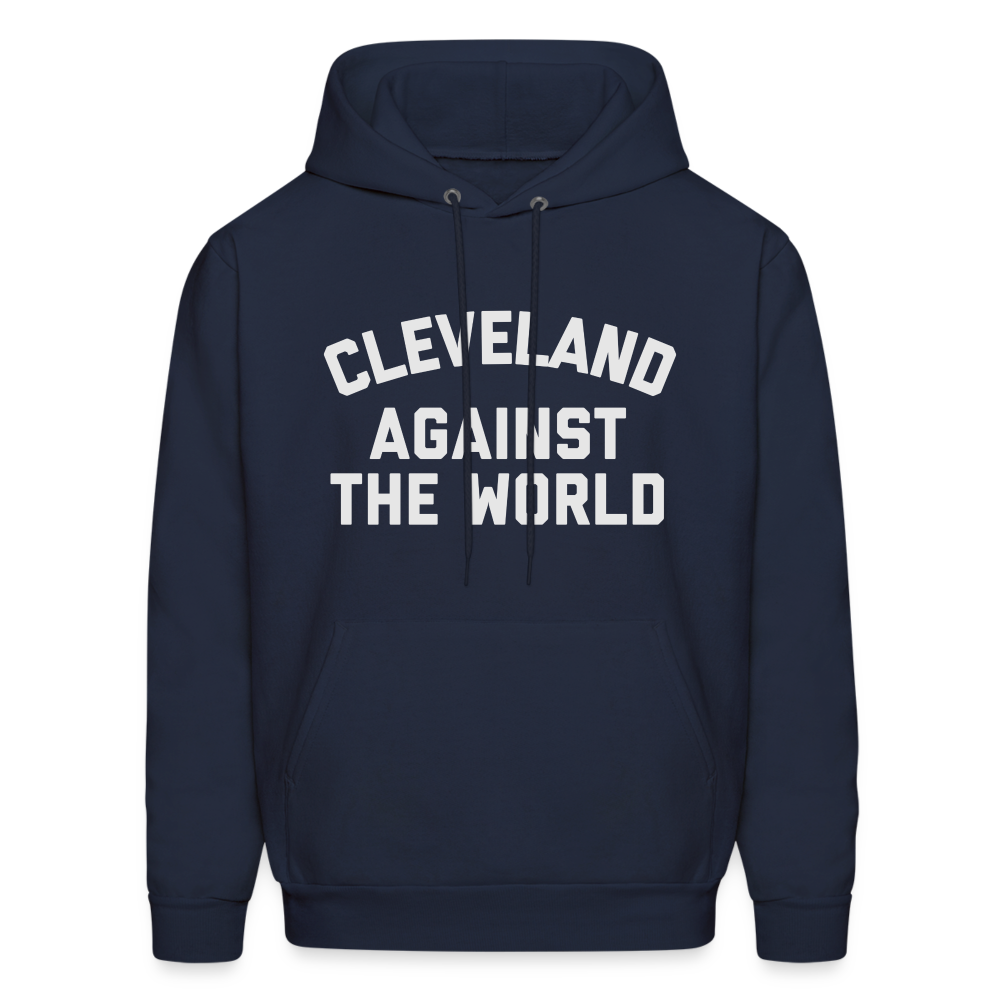 Cleveland Against the World Men's Hoodie - navy