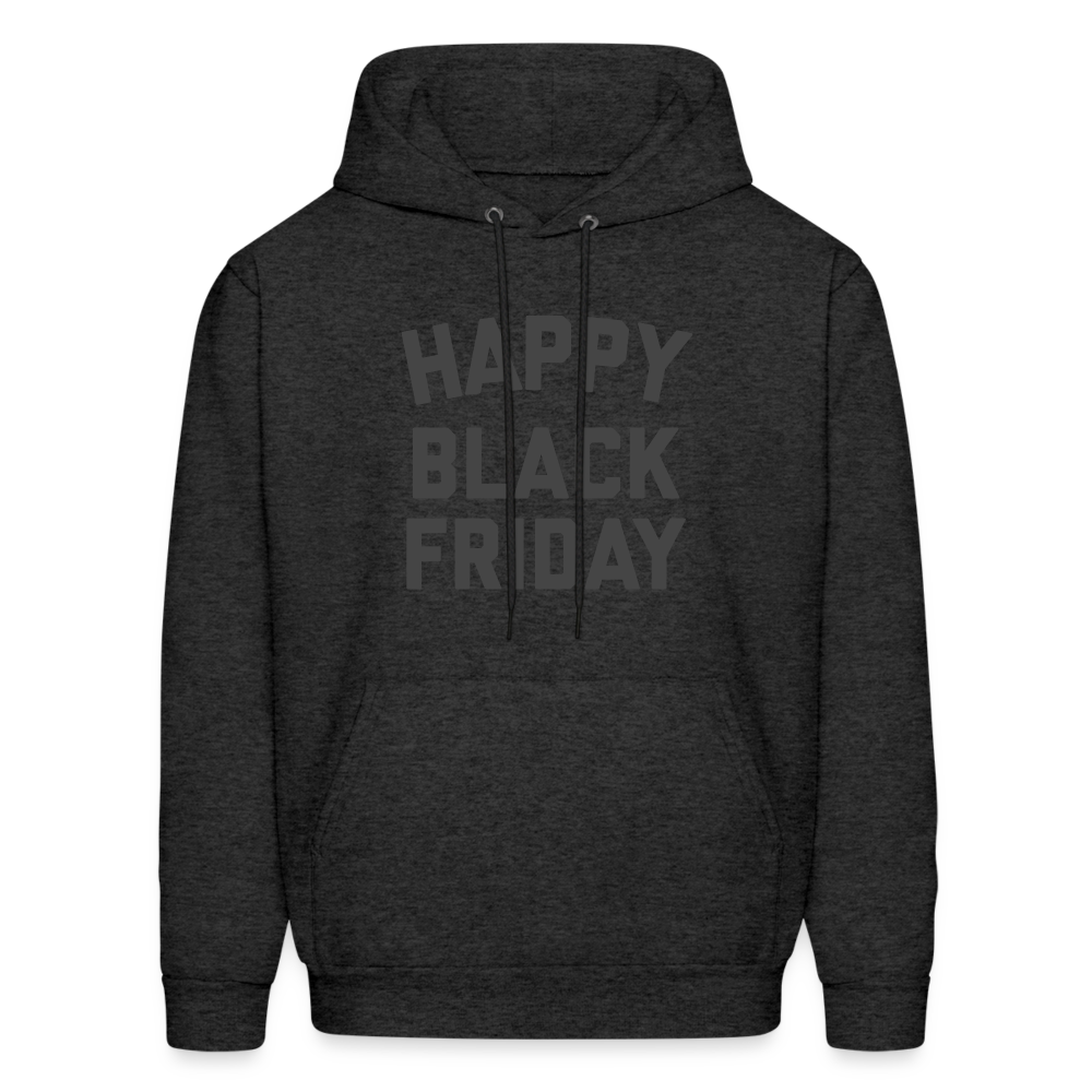 Happy Black Friday Men's Hoodie - charcoal grey