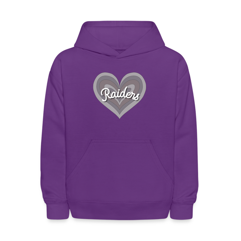 Raiders Kids' Hoodie - purple