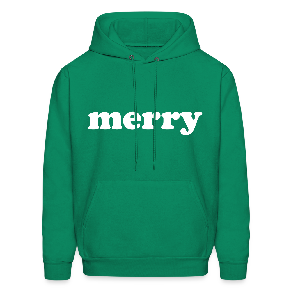 Merry Men's Hoodie - kelly green